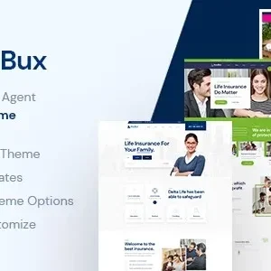 Insubux – Insurance Company WordPress Theme