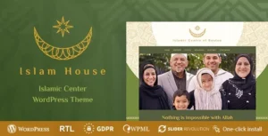 Islam House  – Mosque and Religion WordPress Theme