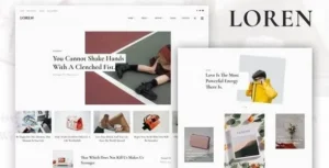 Loren – Responsive WordPress Blog Theme