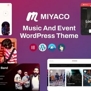 Miyaco - Music And Event WordPress Theme