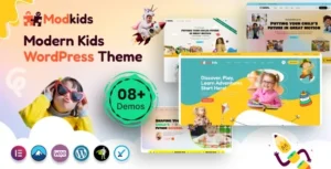 Modkids  – Modern Kids WordPress Theme