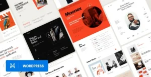 Moonex  – Agency & Portfolio WordPress Theme