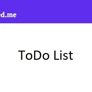 MyCred ToDo List