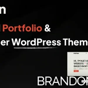Nathan - Personal Portfolio WordPress Theme