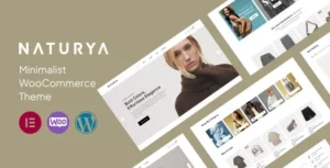 Naturya  – Minimalist WooCommerce WordPress Theme