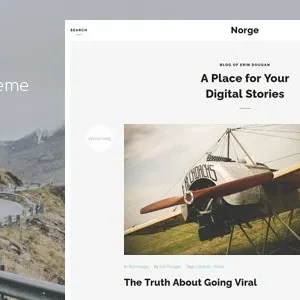 Norge - Blog WordPress Theme
