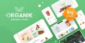 Organik  – Organic Food Store WordPress Theme