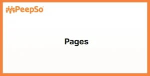 PeepSo Pages