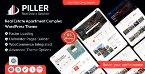 Piller  – Real Estate WordPress Theme