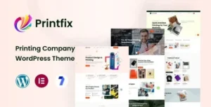 Printfix  – Printing Services Company WordPress Theme