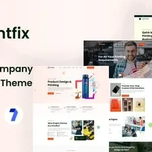 Printfix - Printing Services Company WordPress Theme