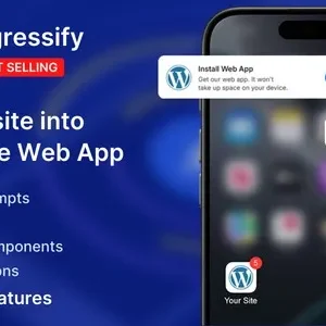 Progressify - Progressive Web App (PWA) for WordPress
