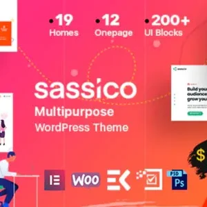 Sassico - Multipurpose Saas Startup Agency WordPress Theme