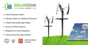 Solar Energy  – Wind & Power Company WordPress Theme