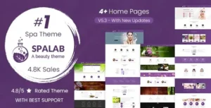 Spa Lab – Beauty Salon WordPress Theme