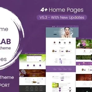 Spa Lab - Beauty Salon WordPress Theme