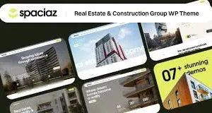 Spaciaz – Real Estate & Construction Group WordPress Theme