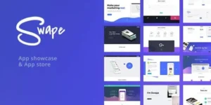 Swape  – App Showcase & App Store WordPress Theme