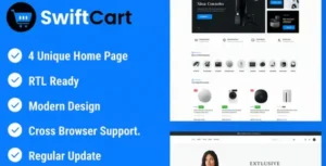 SwiftCart – Multipurpose WooCommerce WordPress