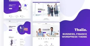 Thallo  – Consulting & Finance WordPress Theme