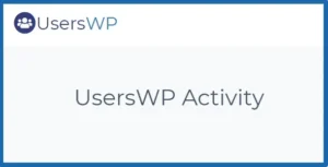 UsersWP Activity