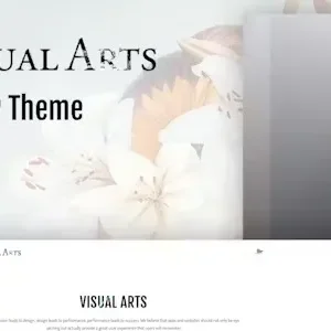 Visual Art - Gallery Wordpress Theme