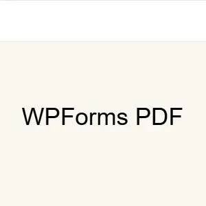 WPForms PDF