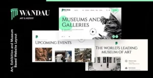Wandau  – Art & History Museum WordPress Theme
