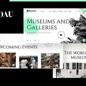 Wandau - Art & History Museum WordPress Theme
