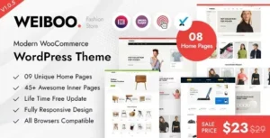 Weiboo  – Multipurpose WooCommerce Theme