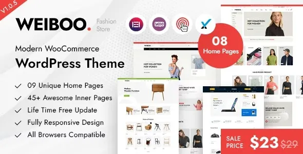 Weiboo - Multipurpose WooCommerce Theme