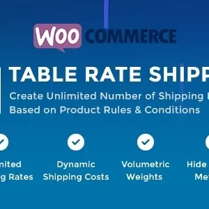 WooCommerce Table Rate Shipping
