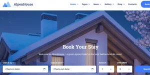Alpenhouse – MOTOPRESS – Hotel Booking WordPress Theme