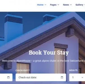 Alpenhouse - MOTOPRESS - Hotel Booking WordPress Theme