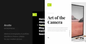 Anotte – Horizontal Photography WordPress Theme