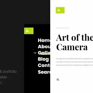 Anotte - Horizontal Photography WordPress Theme