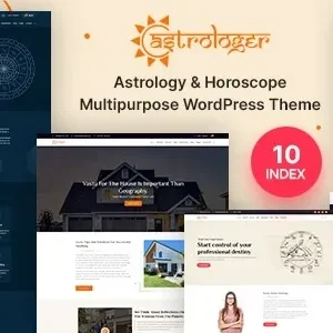 Astrologer – Horoscope and Astrology WordPress Theme