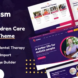 Autism - Autistic Children Care WordPress Theme