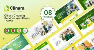 Clinara – Cleaning Services WordPress Theme