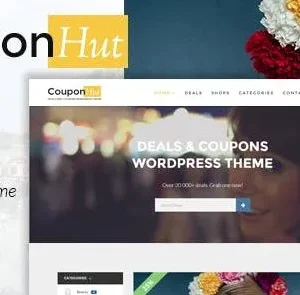 CouponHut - Coupons & Deals WordPress Theme