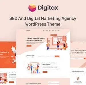 Digitax - SEO & Digital Marketing Agency WordPress Theme
