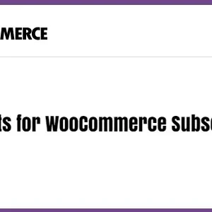 Discounts for WooCommerce Subscriptions