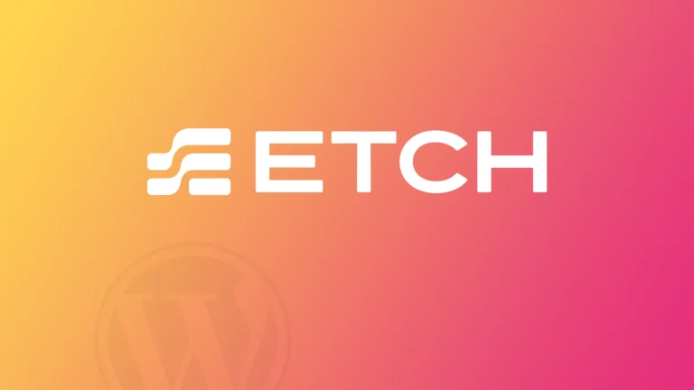 Etch WP page builder for wordpress