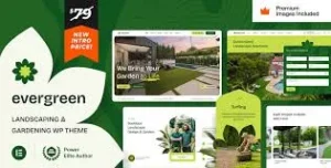 EverGreen – Landscaping Gardening WordPress Theme