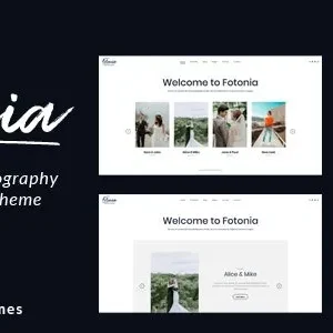 Fotonia - Portfolio Photography Theme for WordPress