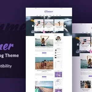 Glimmer - A Responsive WordPress Blog Theme