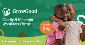 GrowGood – Charity & Nonprofit WordPress Theme