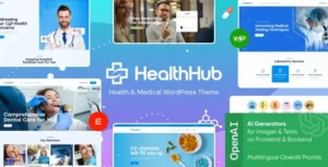HealthHub – Health & Medical WordPress Theme