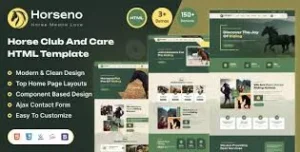 Horseno – Horse Club & Riding Sports WordPress Theme