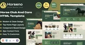 Horseno – Horse Club & Riding Sports WordPress Theme